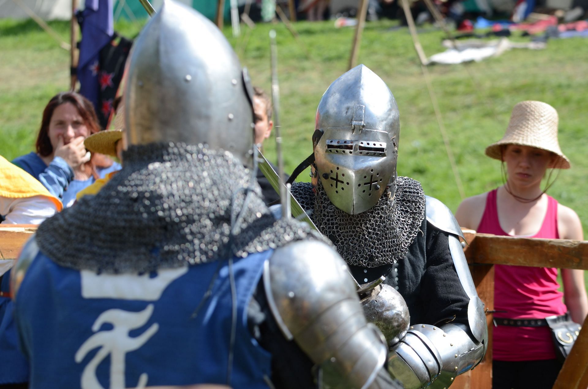 Knights took part in various tournaments. (Image via Unsplash/Jan Zikan)