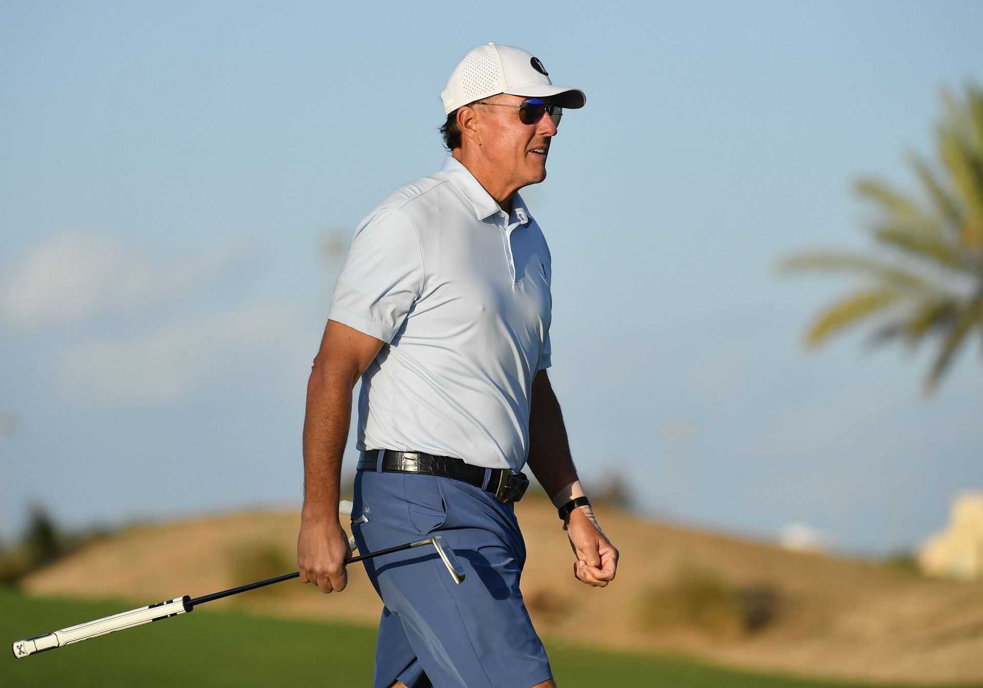 Phil Mickelson at the PIF Saudi International - Day One (Image via Tom Dulat/Getty Images)