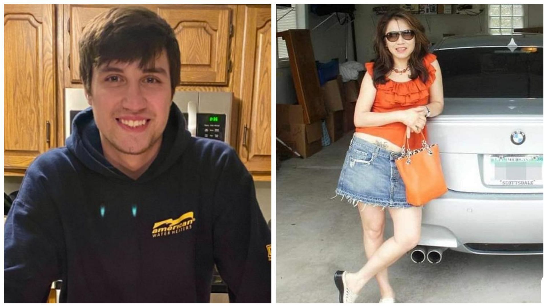 Sue Howson (right) allegedly fled to Thailand to avoid prosecution in the alleged hit-and-run case that killed Ben (left), (Images via GoFundMe and Facebook)