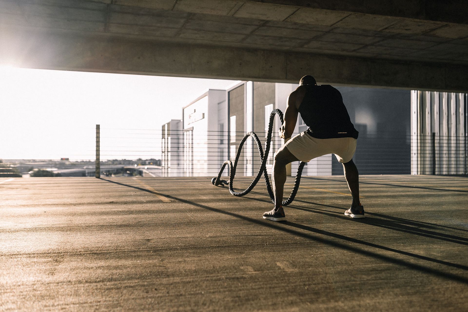 outdoor workout can provide a challenge(Photo by Karsten Winegeart on Unsplash)