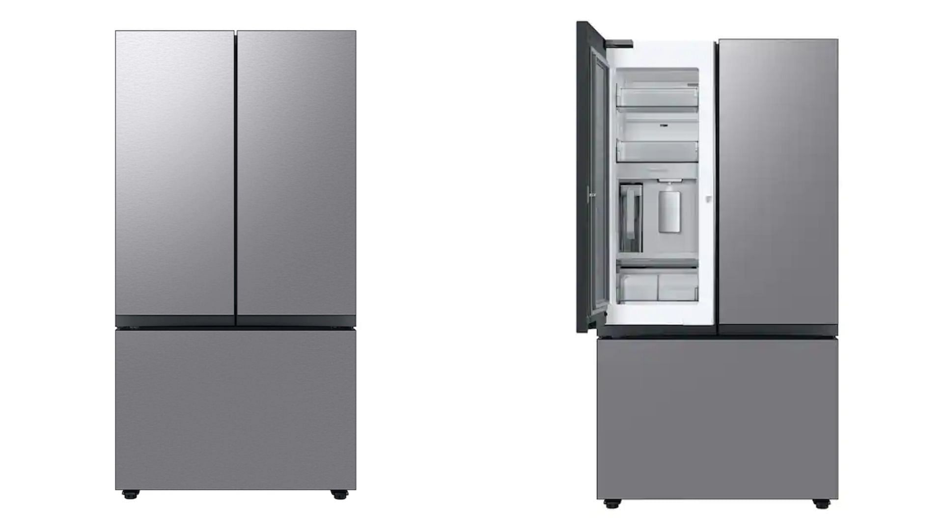 Samsung 30 cu. ft. Bespoke 3-Door French Door Refrigerator (Image via Samsung)