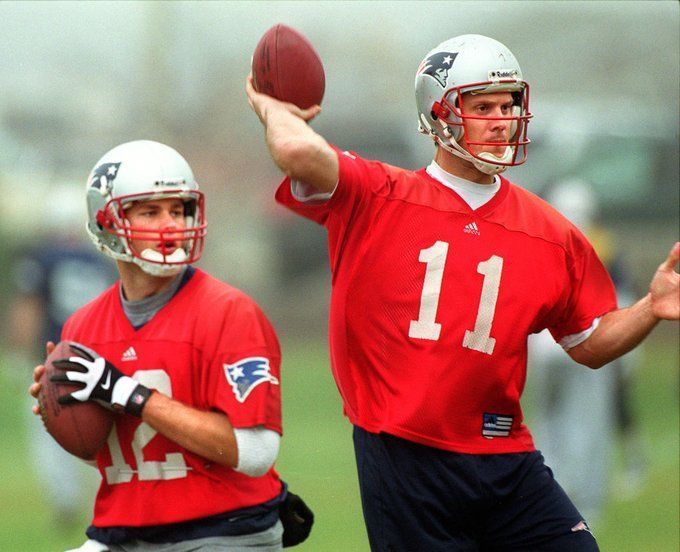 20 Years Ago: Tom Brady Replaced An Injured Drew Bledsoe, Changing The  Patriots Franchise Forever - CBS Boston