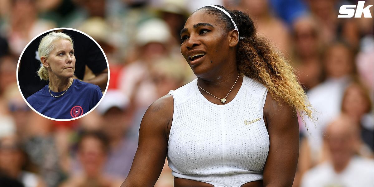 Serena Williams, Rennae Stubbs (inset)