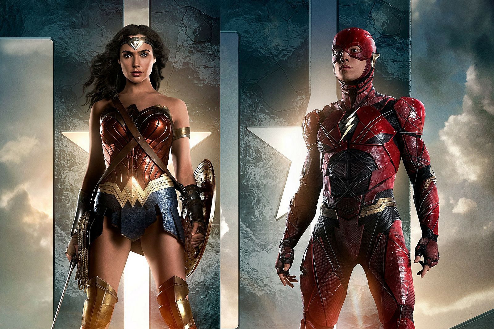 Barry Wallen and Wonder Woman (Image via DC)