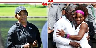 Serena Williams says she has to repeatedly tell father Richard to stop pushing her into a Grand Slam comeback