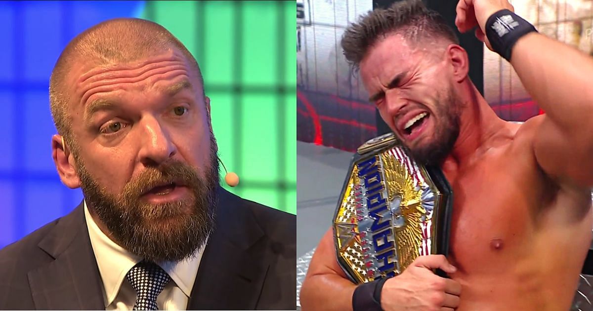 Triple H and two-time US Champion Austin Theory.