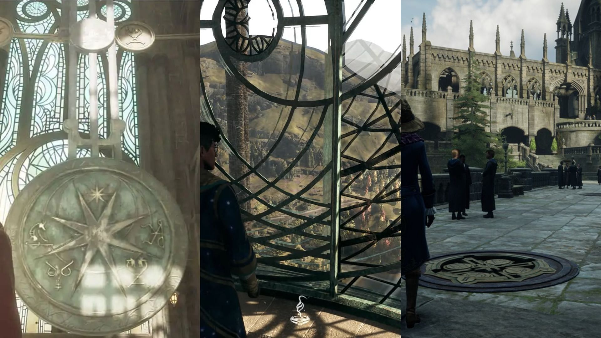 Hogwarts Legacy Bridge Puzzle Guide: Viaduct Courtyard