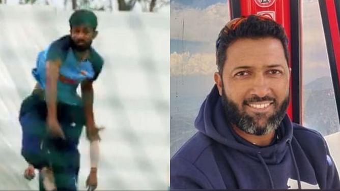 "R Ashwin is already inside Aus head"- Wasim Jaffer reacts to Australian batters training against near carbon-copy of Indian spinner