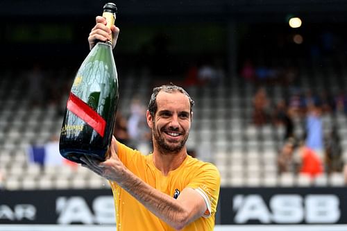 Richard Gasquet has a title on the season.