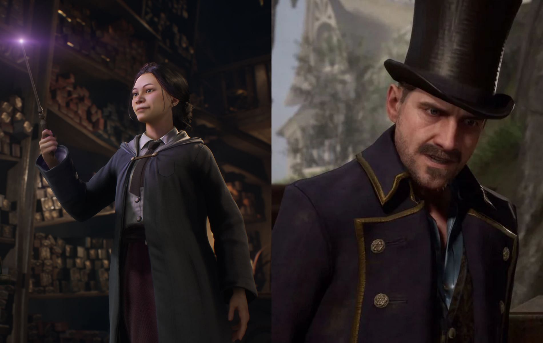 The upcoming Wizarding World action-RPG will have some serious villains to contain with (Images via Warner Bros Interactive Entertainment)