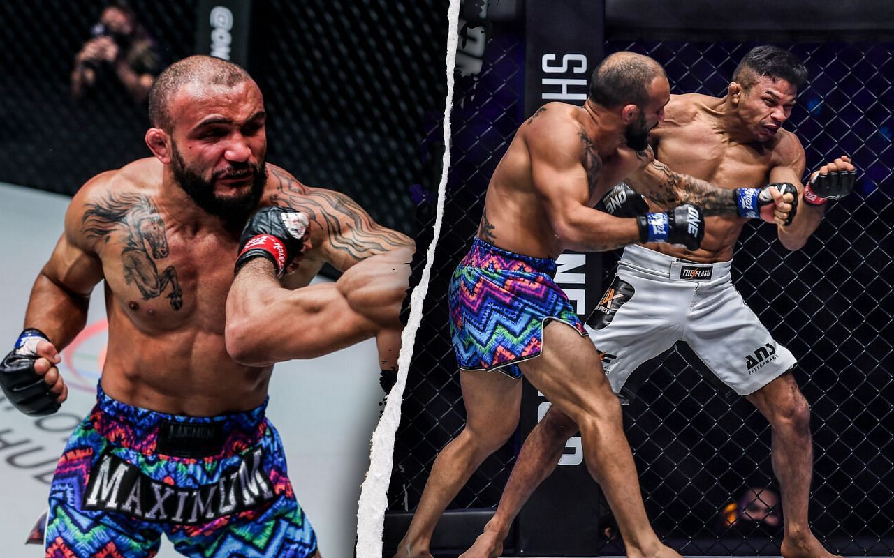 John Lineker (left, center), Bibiano Fernandes (right), photo by ONE Championship