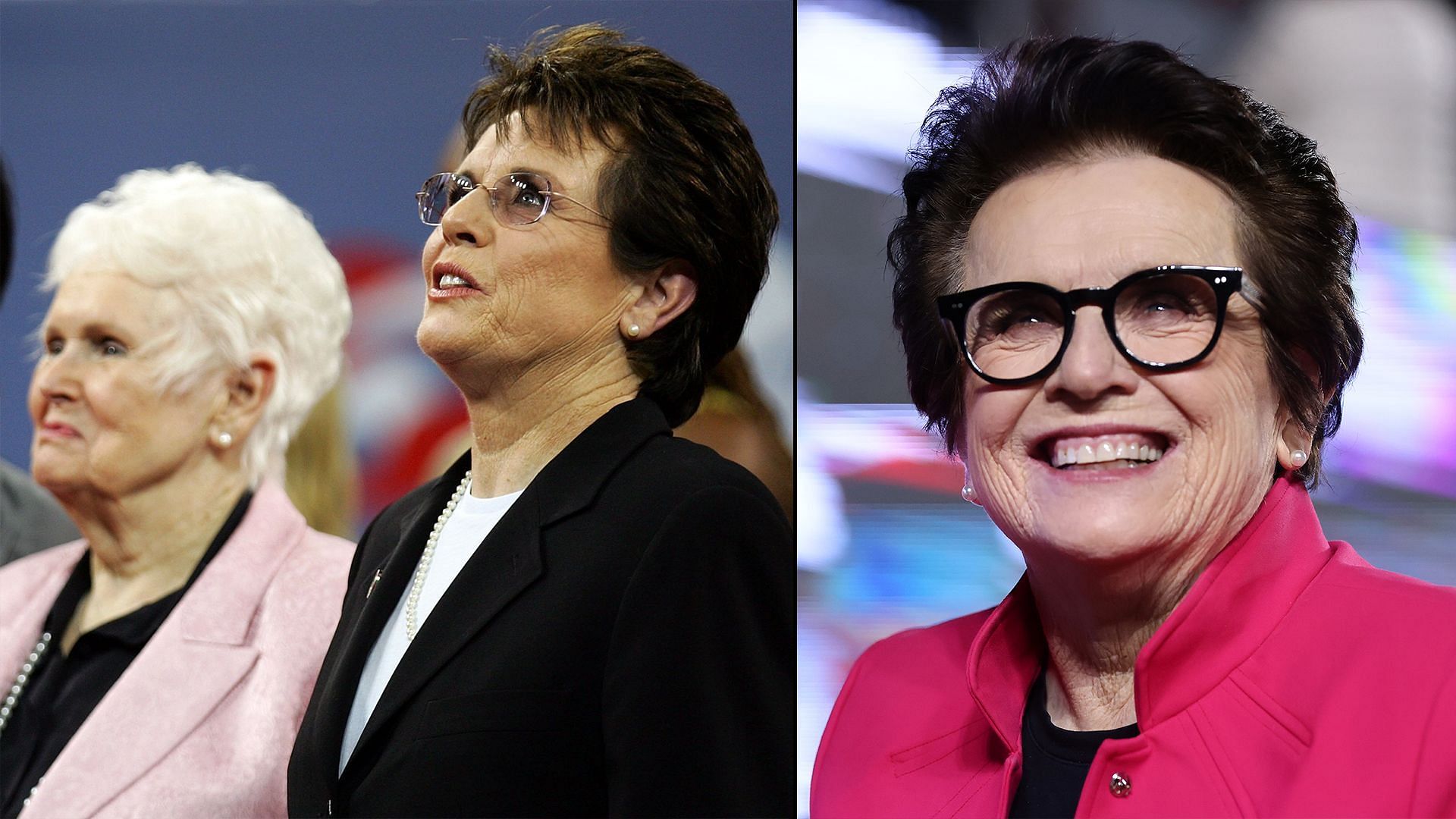 Billie Jean King and her mother Betty Moffitt.