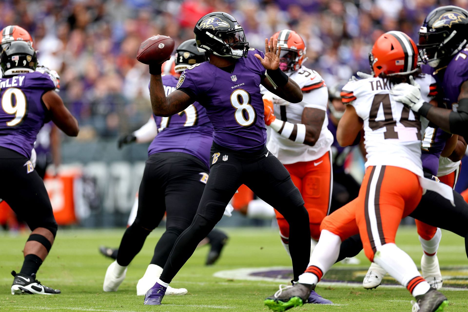 Lamar Jackson: Cleveland Browns vs. Baltimore Ravens