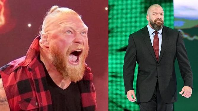 4 कारण जो साबित करते हैं कि Brock Lesnar को Triple H ने WWE में काफी खराब तरीके से बुक किया