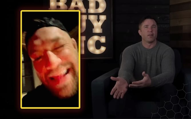 Chael Sonnen reacts to Conor McGregor's drunk video