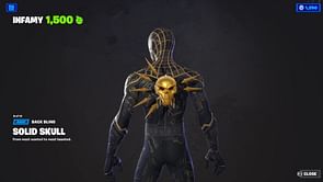 Fortnite: How to unlock Solid Skull back bling