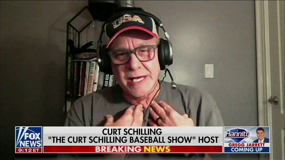 World Series: Curt Schilling, Red Sox hero turned far-right provocateur,  not invited to join 2004 teammates at Fenway - The Washington Post