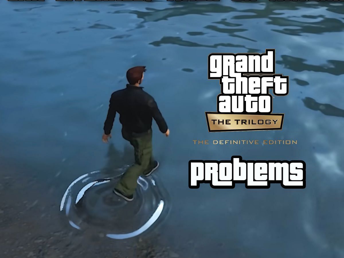 GTA Trilogy Definitive Edition is riddled with bugs and glitches (Image via YouTube/Vammostga)