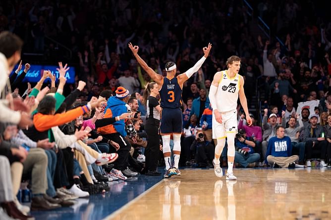 Looking at Josh Hart's stats to analyze his impact on New York Knicks' resurgence since his addition to the team
