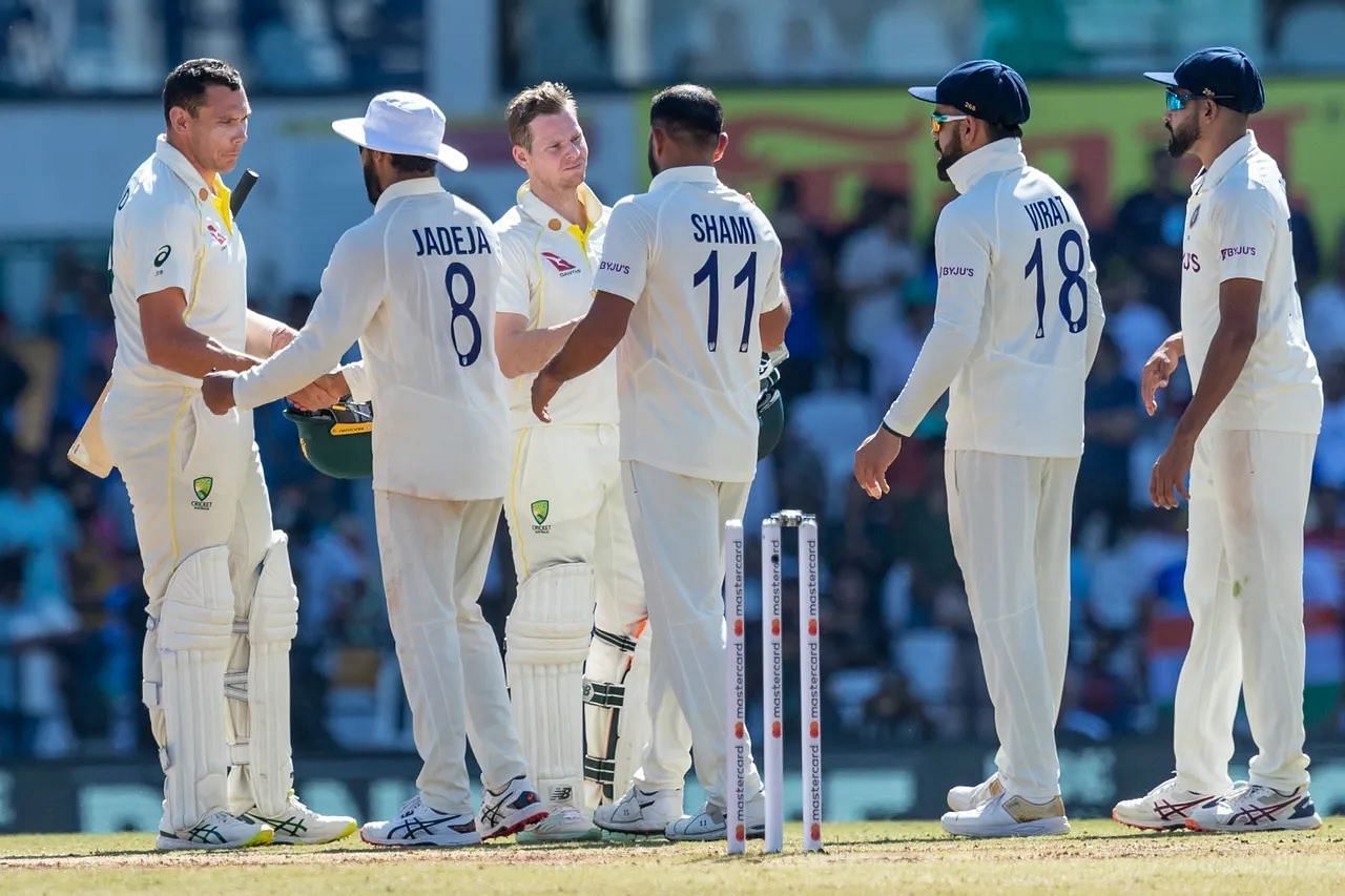 Australia were handed a crushing defeat in the first Test of the Border-Gavaskar Trophy. [P/C: BCCI]