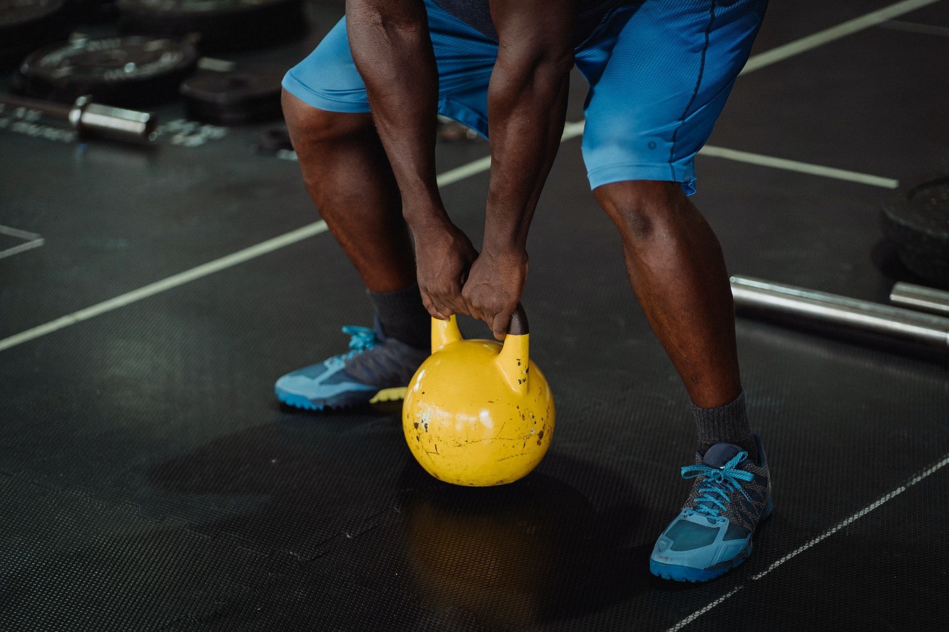 Kettlebell deadlifts are a beginner-level kettlebell exercise. (Photo via Pexels/Ketut Subiyanto)