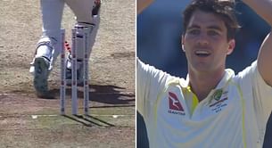 Watch: Pat Cummins foxes Axar Patel with slower one as left-hander departs for 84 on Day 3 in 1st IND vs AUS Test
