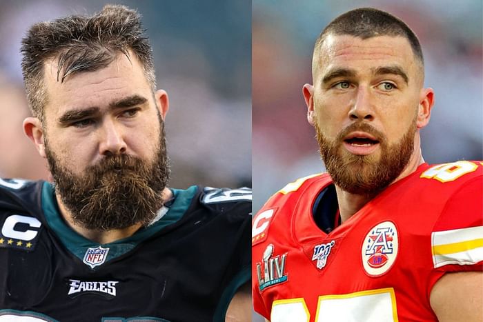 NFL on X: .@tkelce & @gkittle46 enter the ring. Who leaves