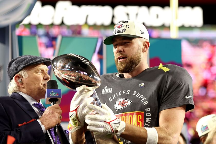 Travis Kelce Kansas City Chiefs Super Bowl LVII Champions