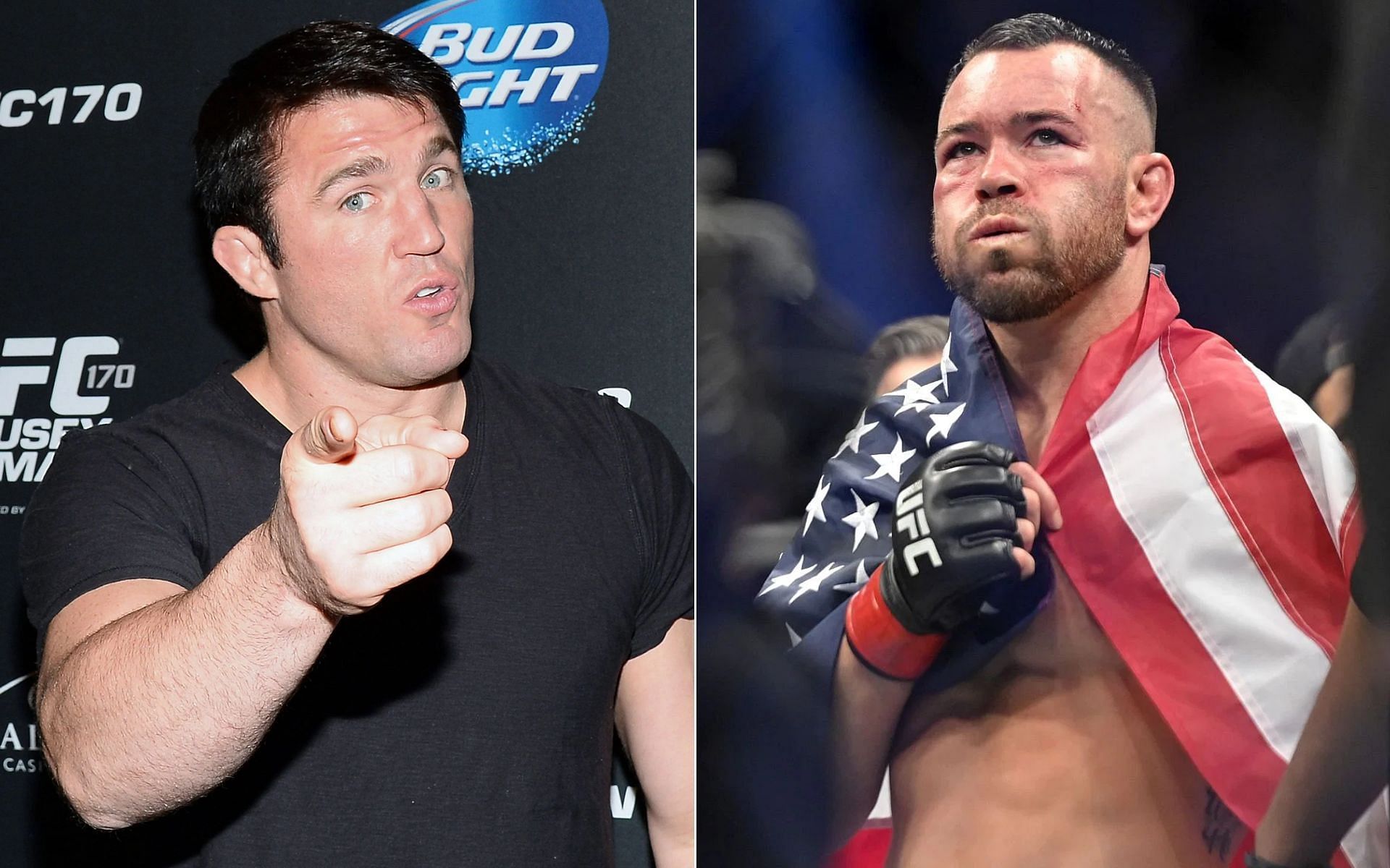 Chael Sonnen (Left), and Colby Covington (Right)