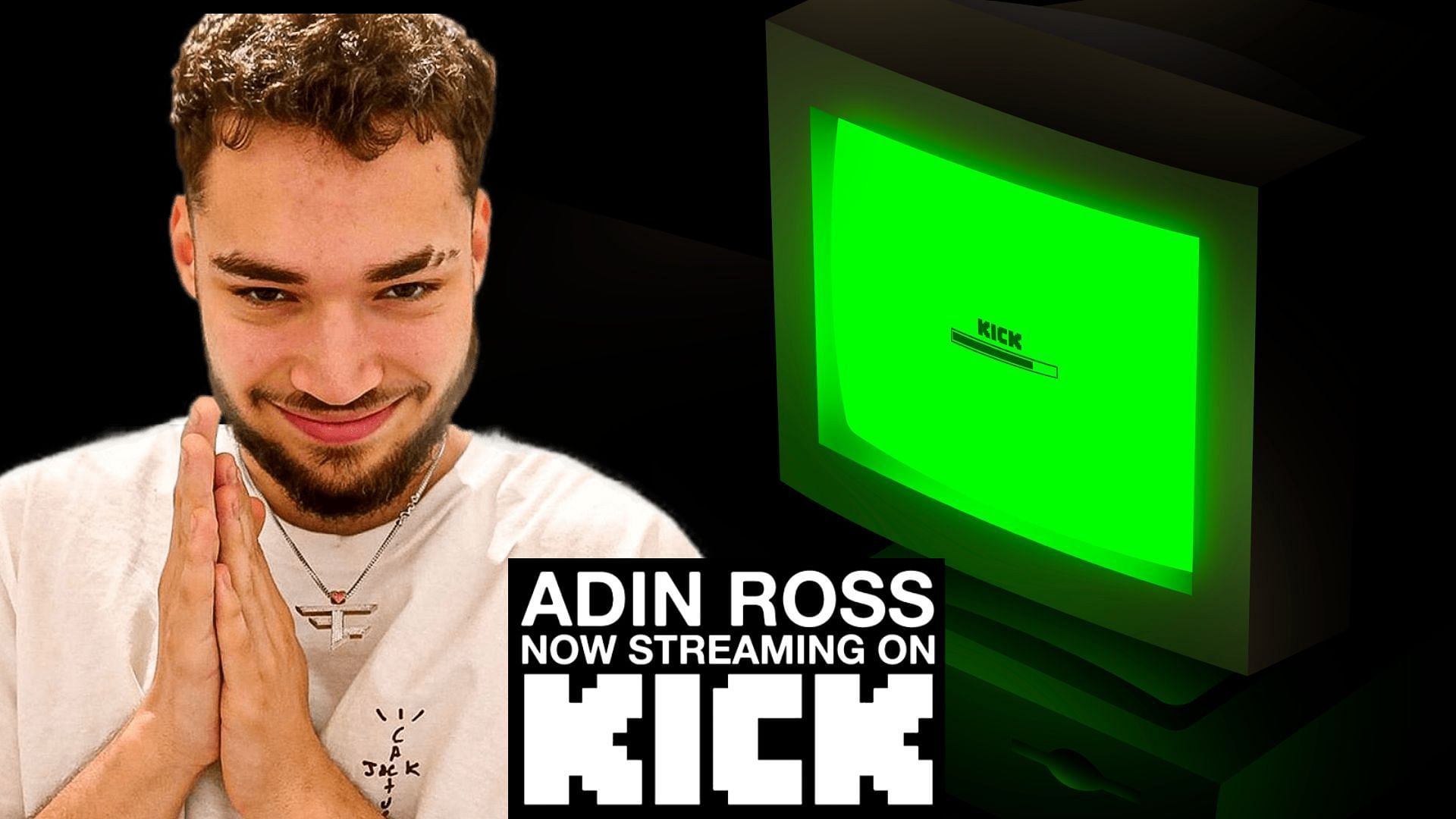 Adin Ross to stream regularly on Kick (Image via Adin Live/YouTube)