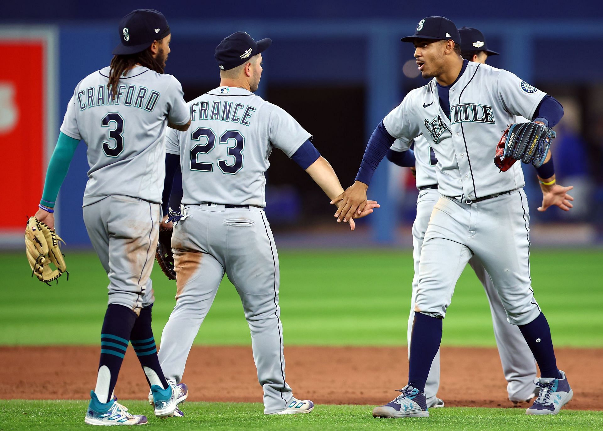 Wild Card Series - Seattle Mariners v Toronto Blue Jays - Game One