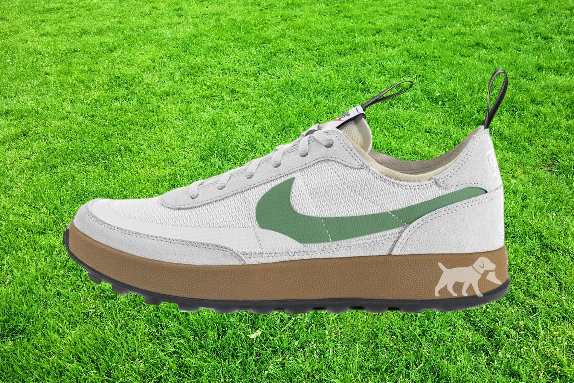 Tom Sachs: Tom Sachs x NikeCraft General Purpose Shoe White Gorge Green  shoes: Where to buy, price, and more details explored