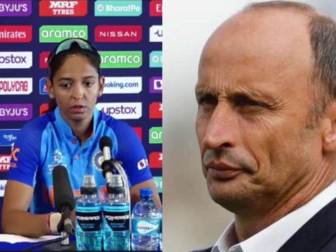 "Don't think it was a mistake by a school girl" - Harmanpreet Kaur responds to Nasser Hussain’s comment on bizarre run-out