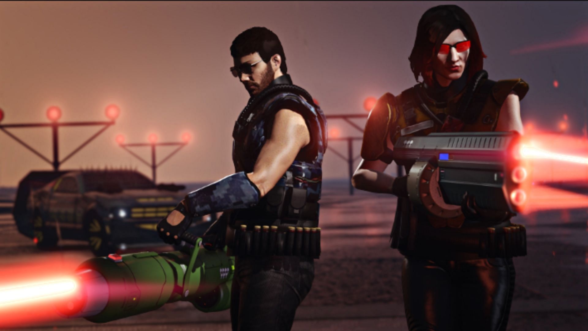 Widowmaker on the left and Unholy Hellbringer on the right (Image via Rockstar Games)