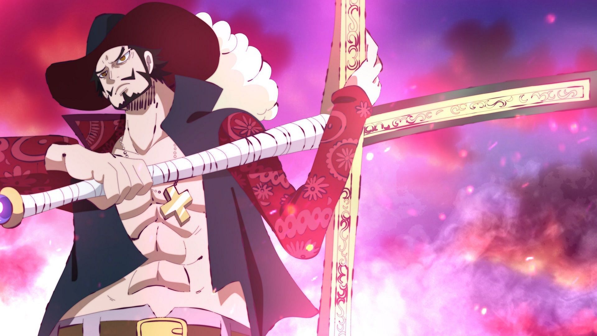 Mihawk is one of the most powerful Haki users in One Piece (Image via Eiichiro Oda/Shueisha, One Piece)