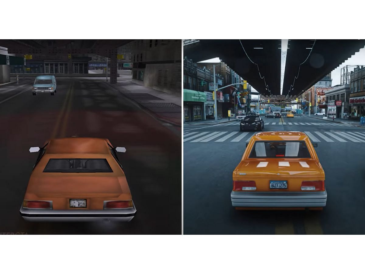 Grand Theft Auto III Unreal Engine 5 Remake Comparison Highlights Massive  Differences Over The Definitive Edition, grand theft auto iii 