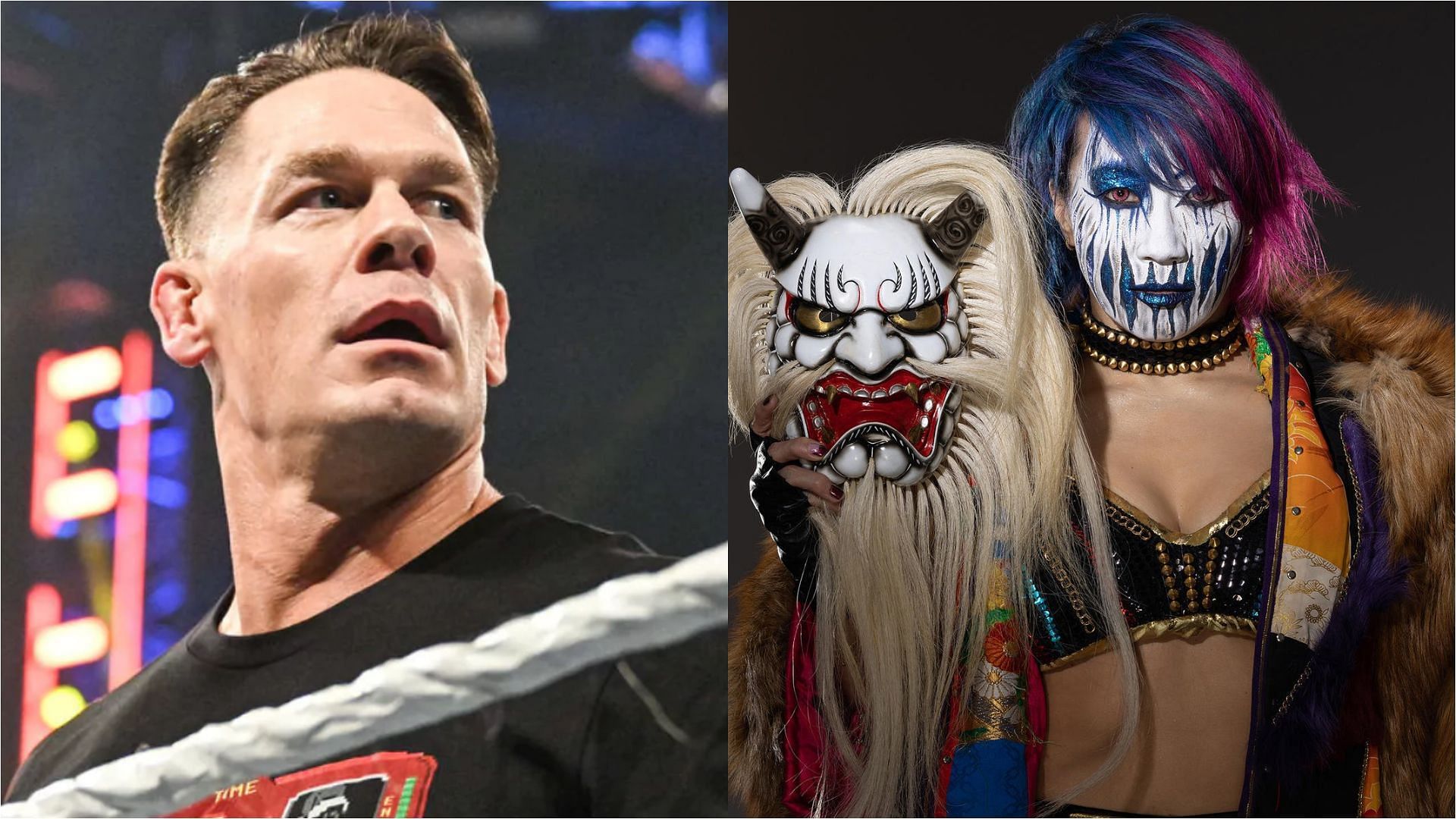 Cena and Asuka are set to play very different roles on RAW