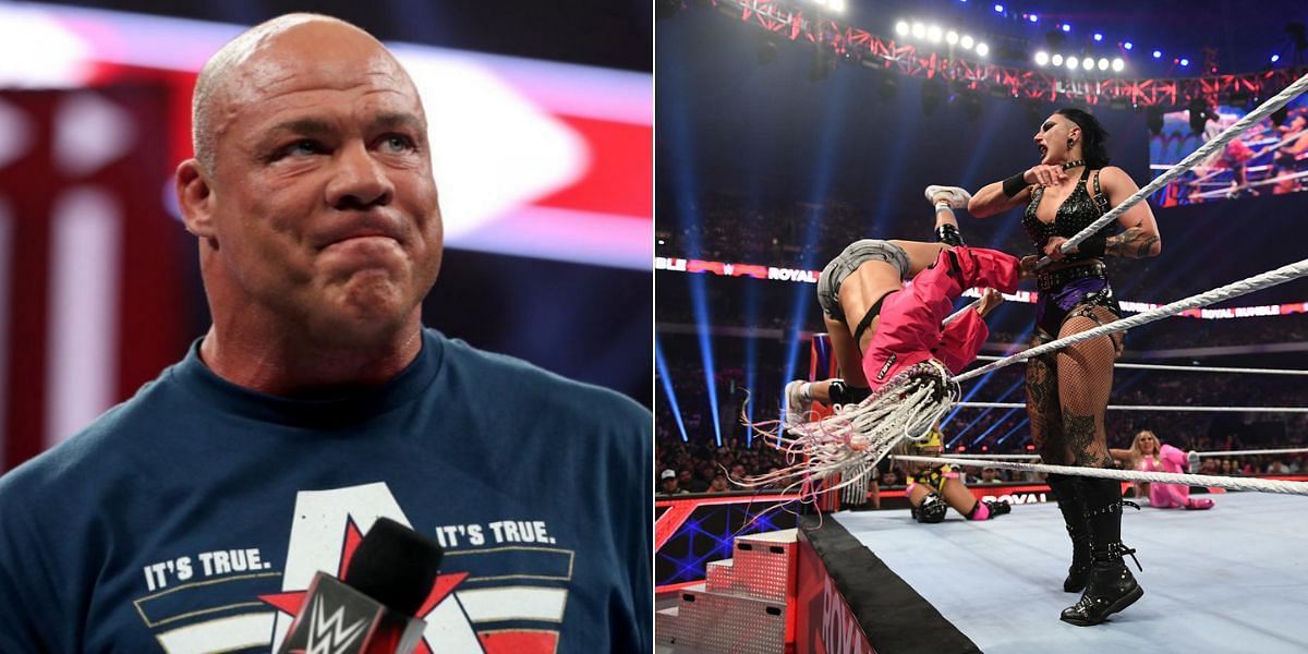 Kurt Angle liked the Royal Rumble matches