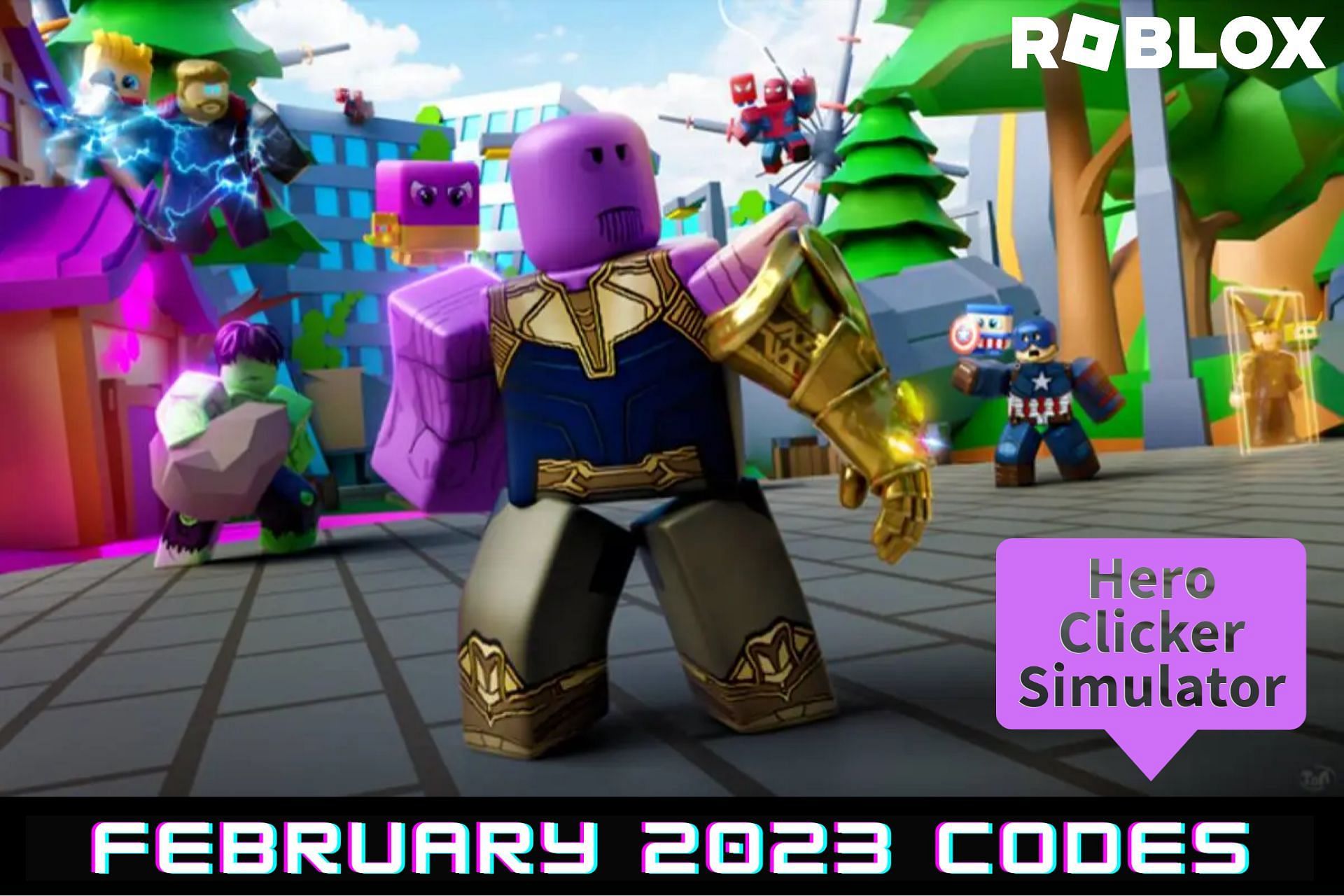 Roblox Hero Clicker Simulator codes for February 2023: Free clicks and  rewards