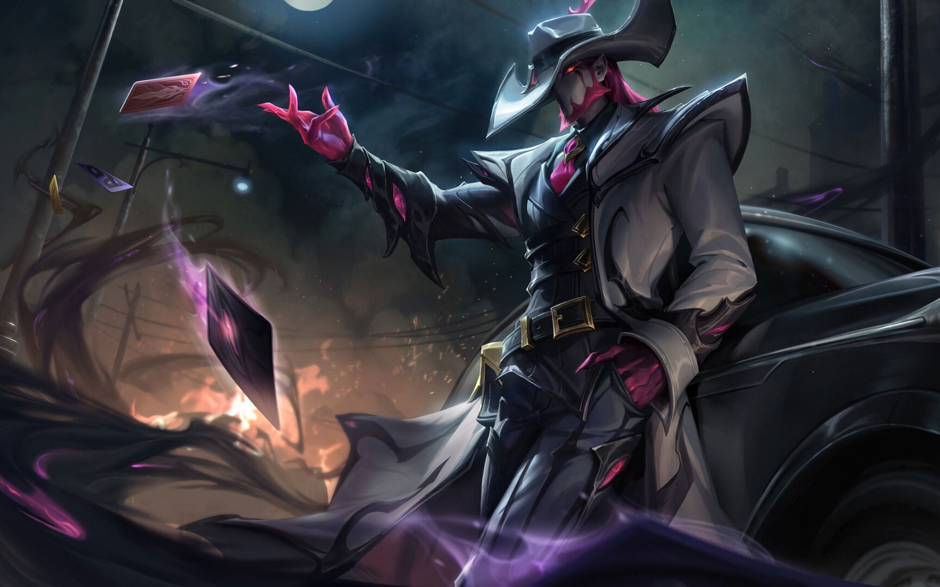 Twisted Fate is one of the weakest midlane champions in League of Legends Season 13 (Image via Riot Games)