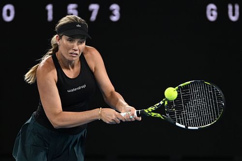 Danielle Collins at the 2023 Australian Open - Day 3