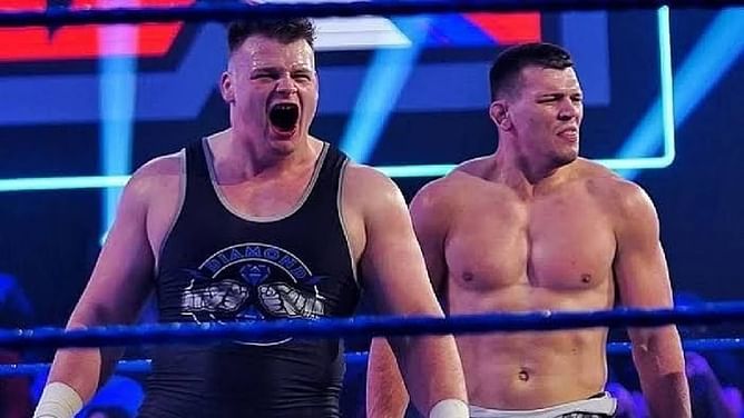 Returning team defeats Creed Brothers after interference from former WWE Champion