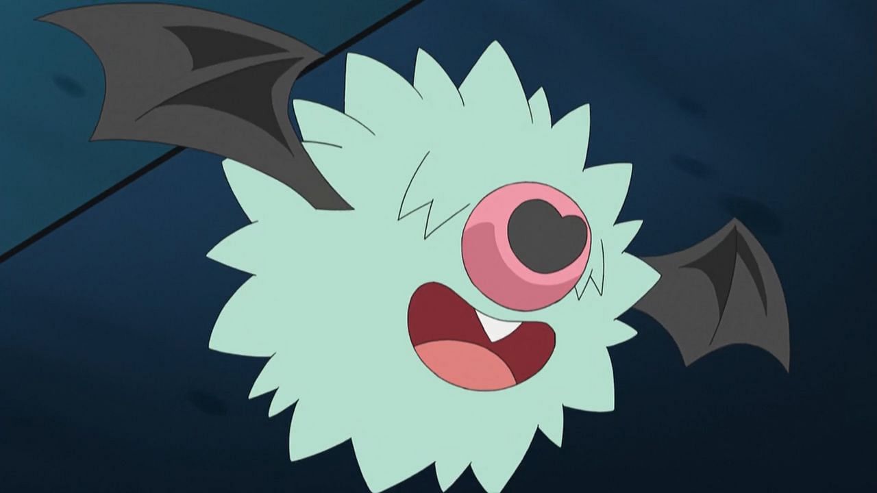 Woobat as it appears in the anime (Image via The Pokemon Company)