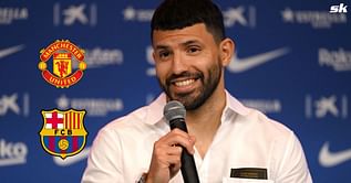 Sergio Aguero provides prediction for Europa League fixture between Manchester United and Barcelona