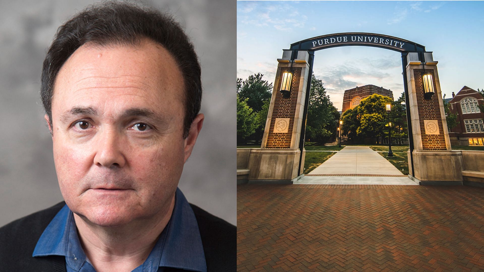 Purdue University professor Sergey Macheret was arrested on Wednesday on charges of drug-dealing and s**ual misconduct. (Image via engineering.purdue.edu, purdue.edu)