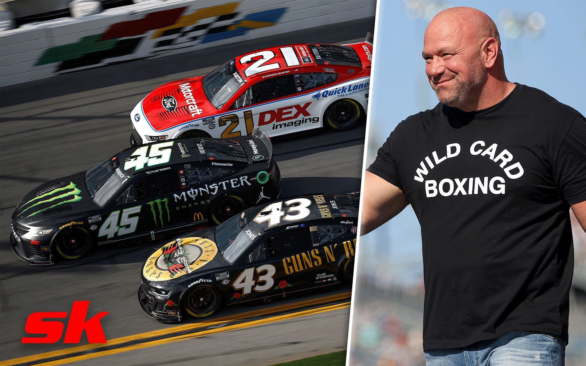 Dana White - NASCAR team up for Daytona 500 2023