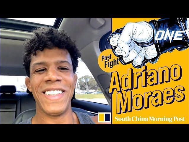 Adriano Moraes reveals he was not 100 percent in second fight with Demetrious Johnson