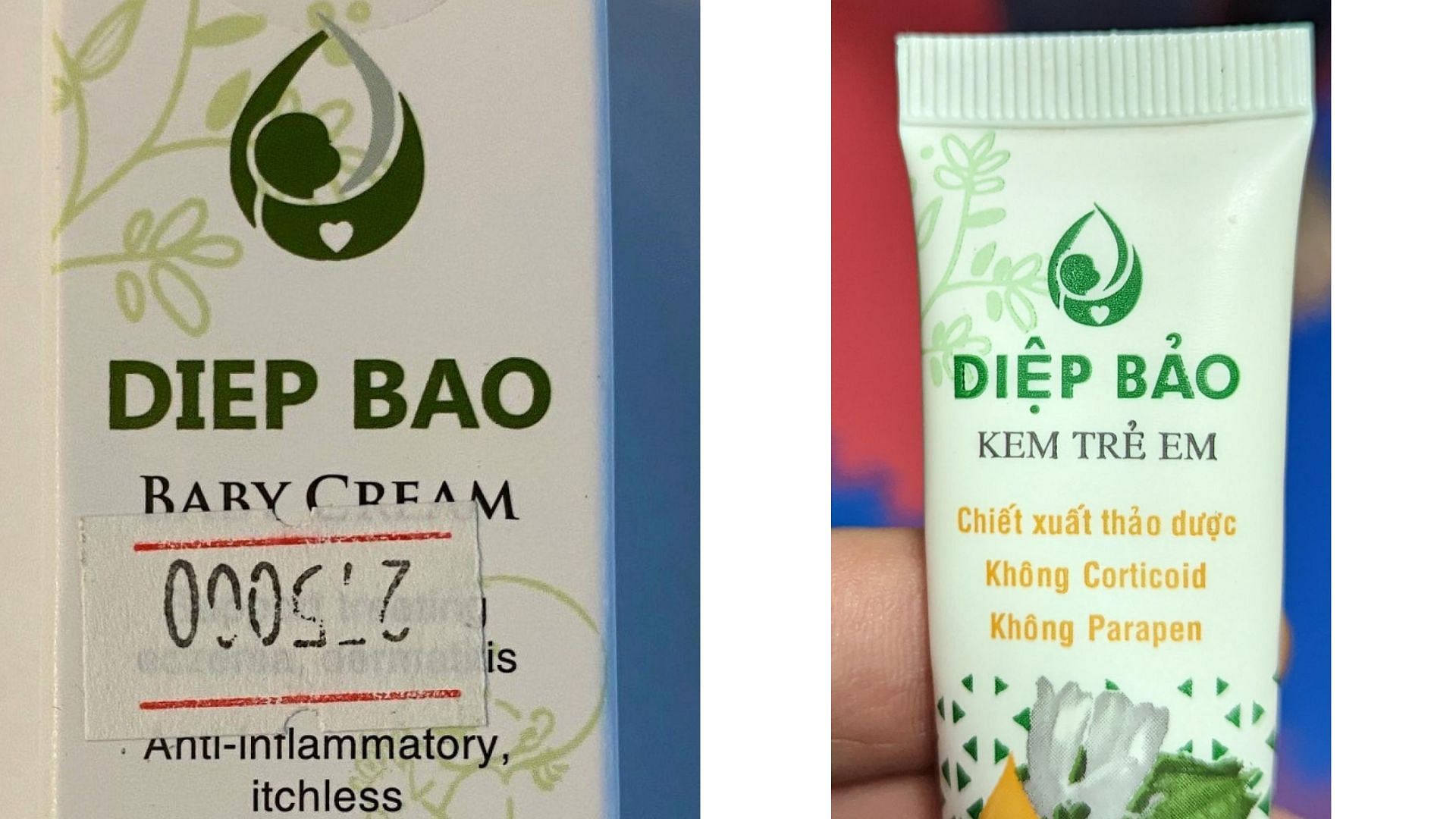 Usage of Diep Bao Cream can result in high exposure to lead (Image via FDA)