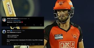 "Markram supremacy kicking off" - Fans react as SunRisers Hyderabad name Proteas batter as skipper for IPL 2023