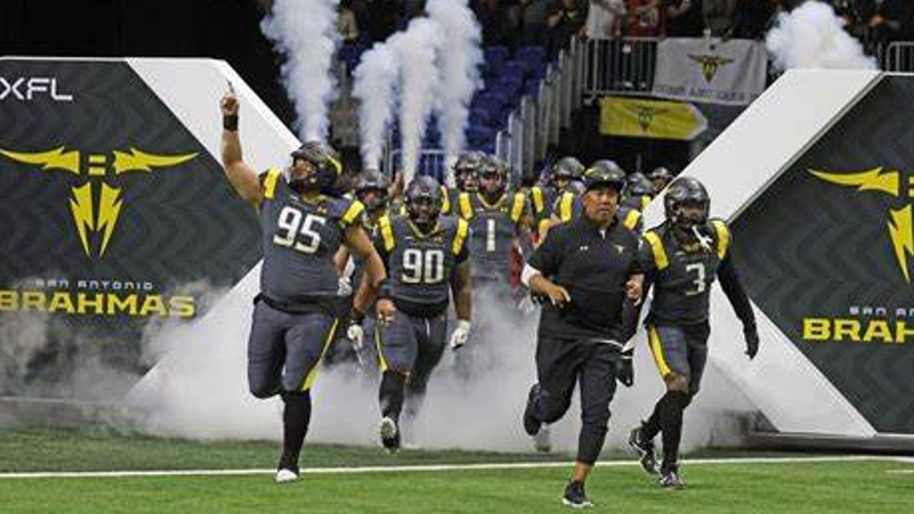 NFL on ESPN - The San Antonio Brahmas yellow uni's 